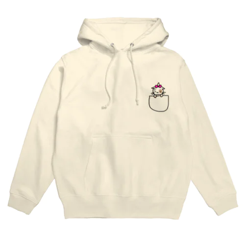 ポケットねこ Hoodie