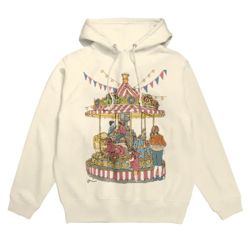 メリーゴーランド（透過） Hoodie