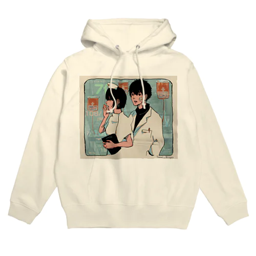 病院パーカー Hoodie