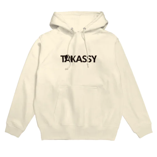 TAKASSY シンプルロゴ（BLKロゴ） Hoodie