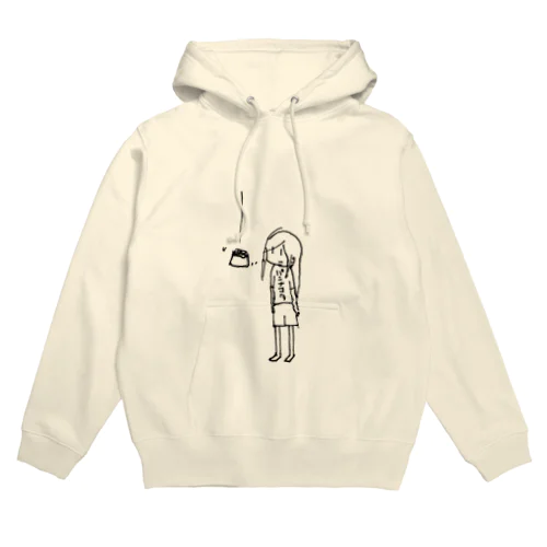 空からパンナコッタ Hoodie