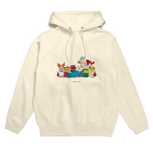 妖怪の集会  Hoodie