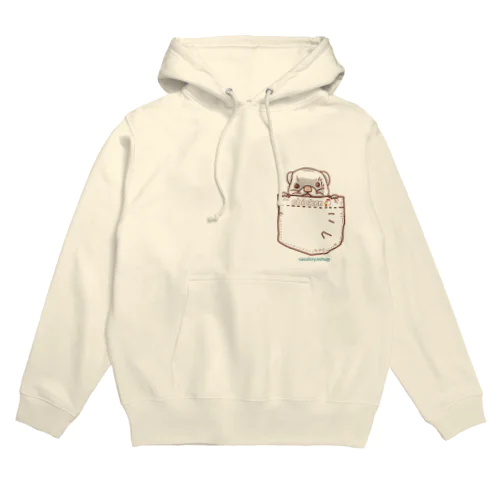 ビビりん坊や フェレット ラバー Hoodie