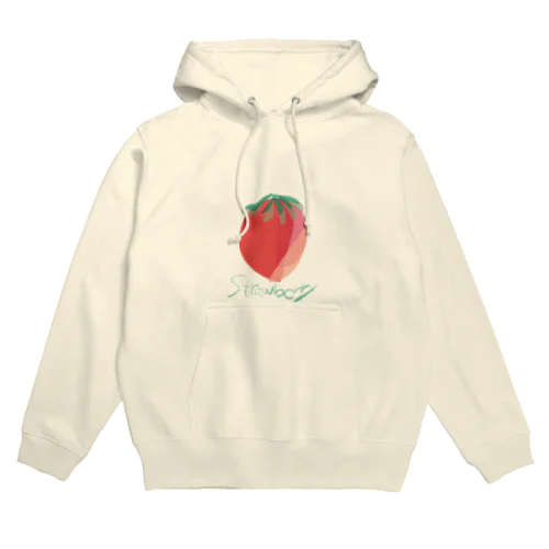 くだもののもの　苺 Hoodie