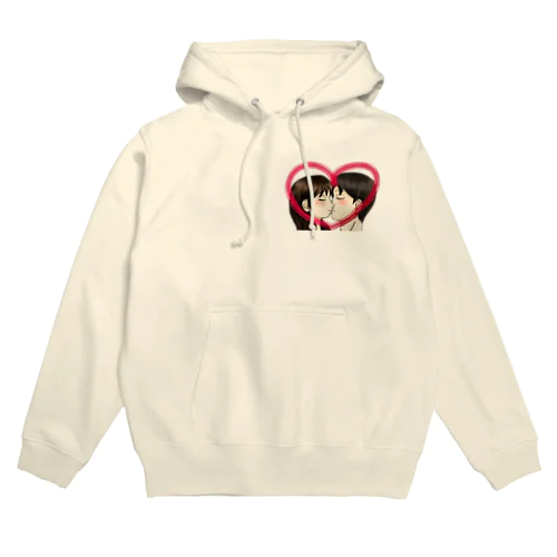 Kiss with heart♥ Hoodie