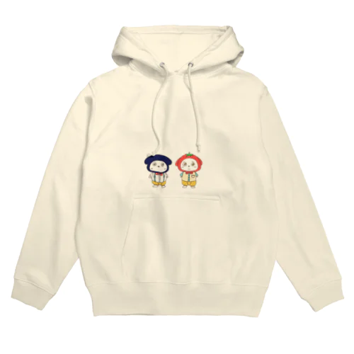 トマトとなすび君 Hoodie