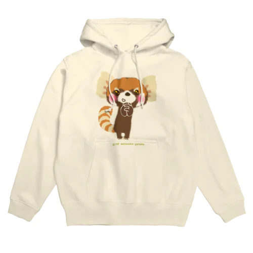 大耳のレッサーパンダ "祈り" Hoodie