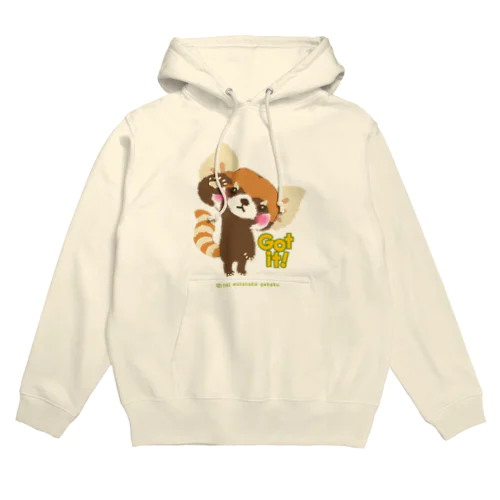 大耳のレッサーパンダ "Got it!" Hoodie