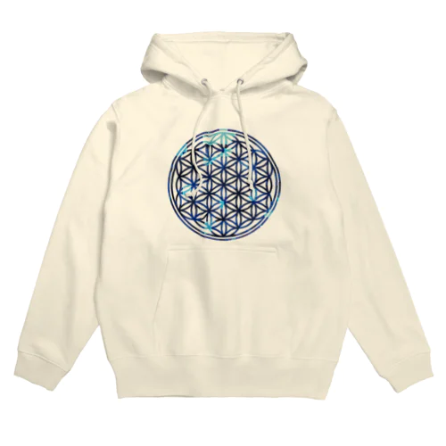 ブルーサファイア Hoodie