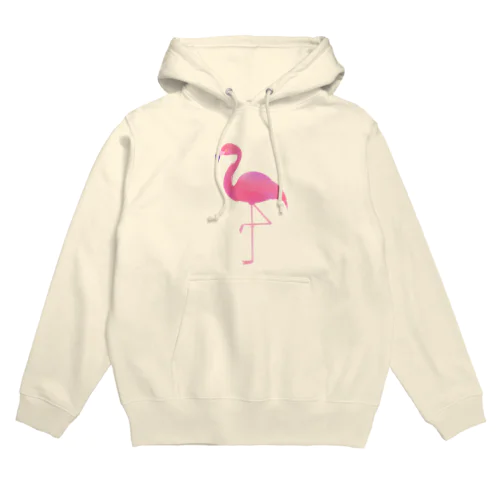 フラミンゴ🦩文字なし Hoodie