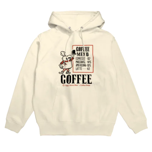 ビーンズマンのCOFFEE SHOP Hoodie