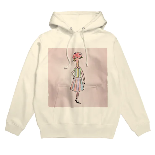 スプリング鳥子 Hoodie