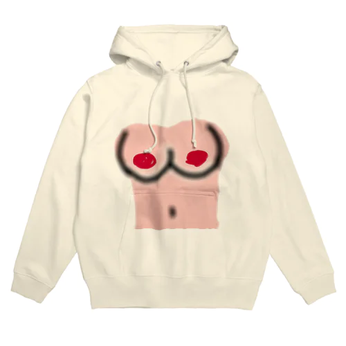 誰でも爆乳に Hoodie