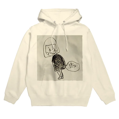 女だって屁。 Hoodie