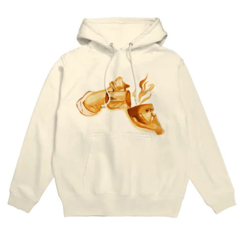 「バリスタの手」 Hoodie