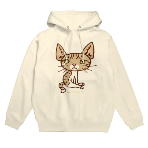  ワタニャベ ネコ Hoodie