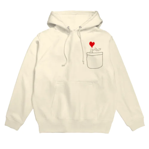 ポケットからキュン Hoodie