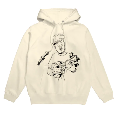 ウクレレおじさん Hoodie