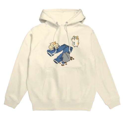 ダメージジーンズ工房（ハムスター支店） Hoodie