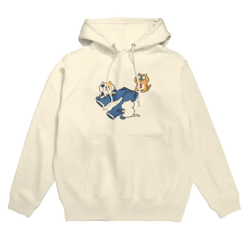 ダメージジーンズ工房(ニャンコ支店) Hoodie