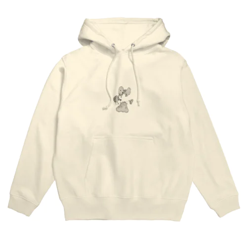 いぬのあしあと Hoodie