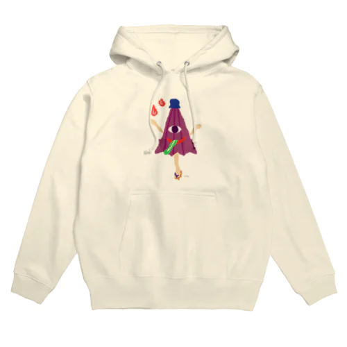 おばけパーカー＜でっかい傘おばけ＞ Hoodie