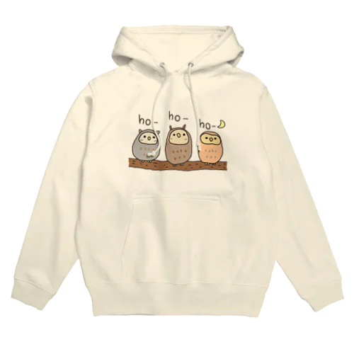 ho-ho-ho- フクロウ Hoodie