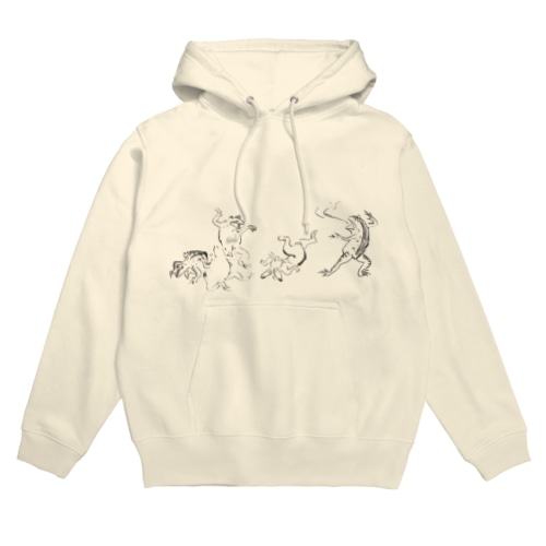 鳥獣戯画 Hoodie