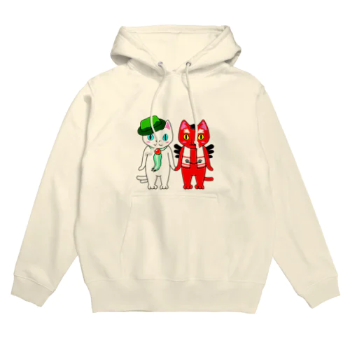 みなみん＆あしがーにゃ Hoodie