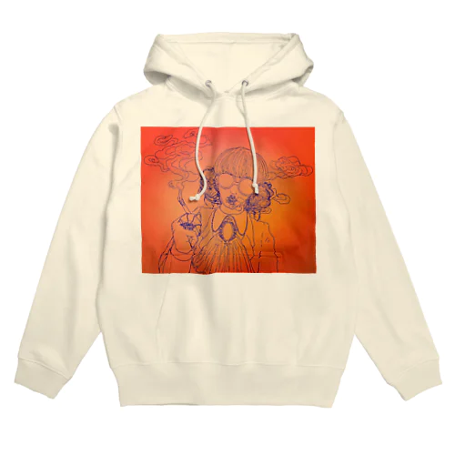 サブカルくさい女 Hoodie