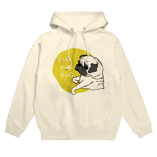 PUGPUGPUG フォーン✖️イエロー Hoodie