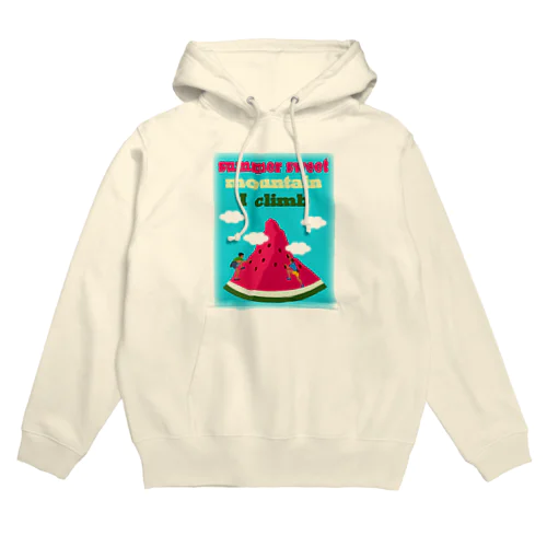 スイカクライミング Hoodie