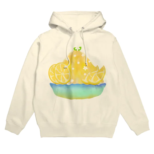 蜂蜜レモンかき氷 Hoodie