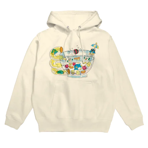 ペンギンとフルーツポンチ Hoodie