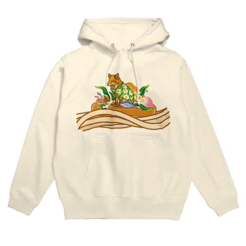 きつねうどん Hoodie