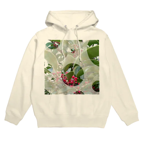 ピラカンサス（？）photo 正方形 Hoodie