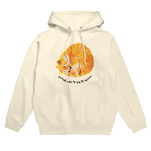 茶トラのチャイちゃん　Meditation Hoodie