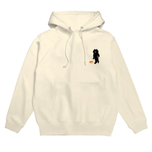 【小】平凡なサーモン握り Hoodie