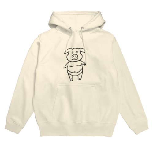 ブタ Hoodie