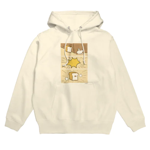 食パンとの運命の出会い Hoodie