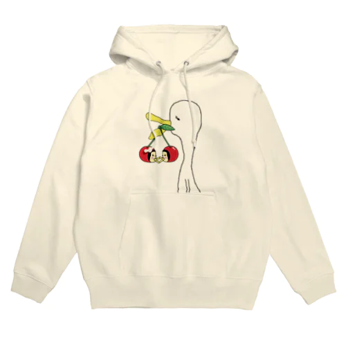 くちばしにチェリー Hoodie