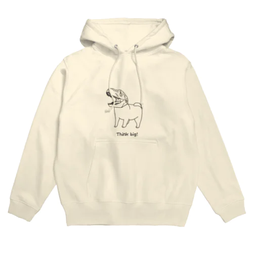 夢はでっかく Hoodie