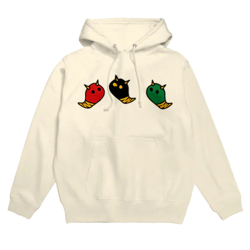 おばけの鬼 雷様ではないよ Hoodie