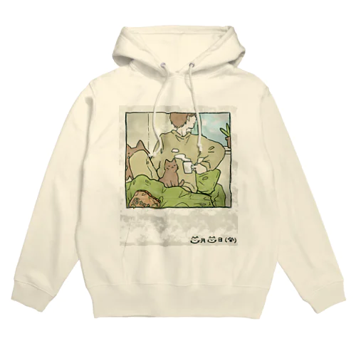 ねこ月ねこ日ねこ曜日 Hoodie