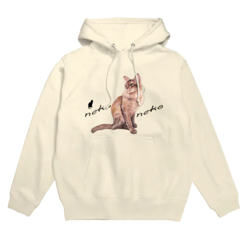 パステル💗ねこねこ　ライムくん Hoodie