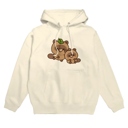 おはなしタヌキくん　なでなでver. Hoodie