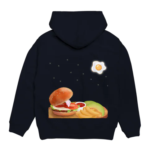 月見バーガー🍔 Hoodie