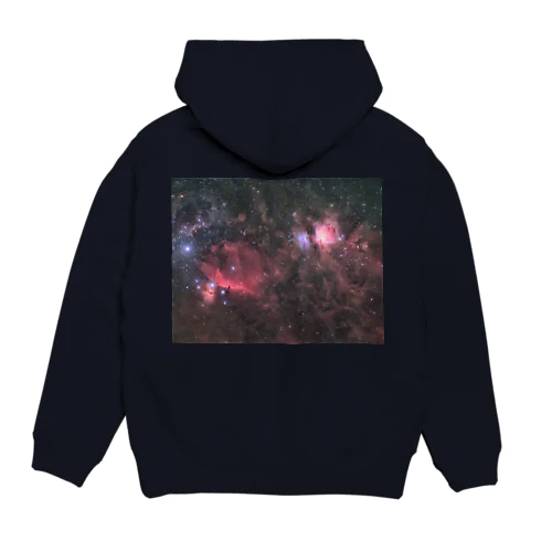 オリオン大星雲と馬頭星雲 Hoodie