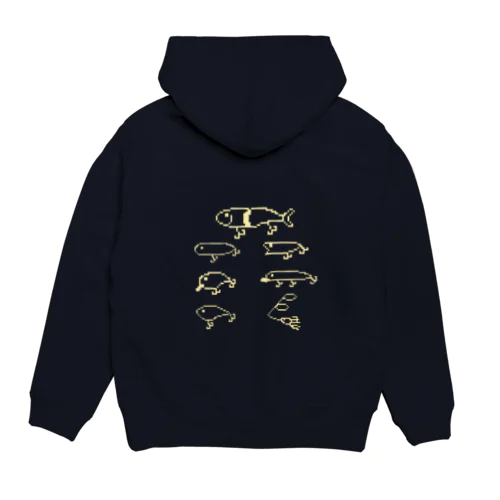 ブロックバス(濃色用) 裏シンプルルアー Hoodie