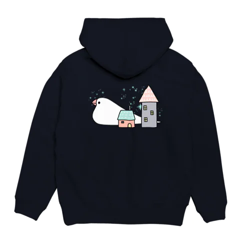 Stay home 文鳥 Hoodie